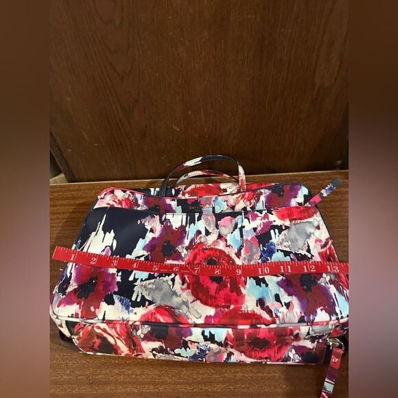 Kate Spade Floral bathroom travel Bag - Red and Blue - Picture 3 of 8